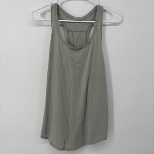 Lululemon Sleeveless Tank Top Gray Women's Size 4/6 See Measurements